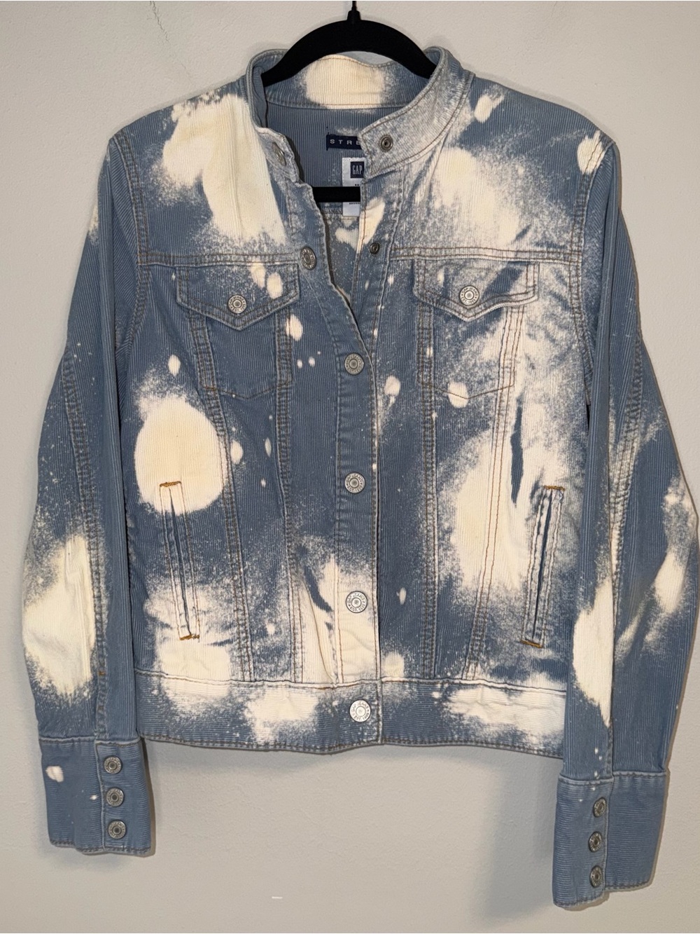 GAP CUSTOM MADE : Bleach Dyed Corduroy Jacket